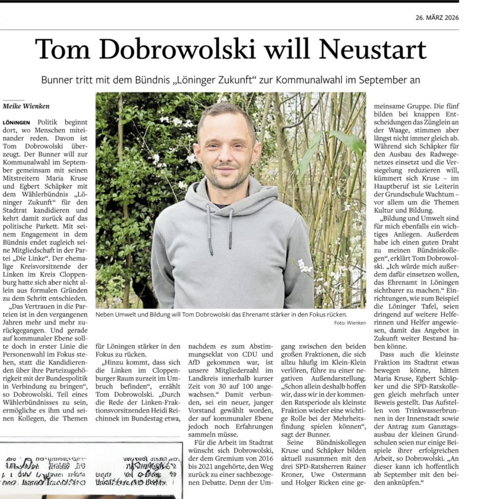 Quelle: OM-Medien 26.03.2026